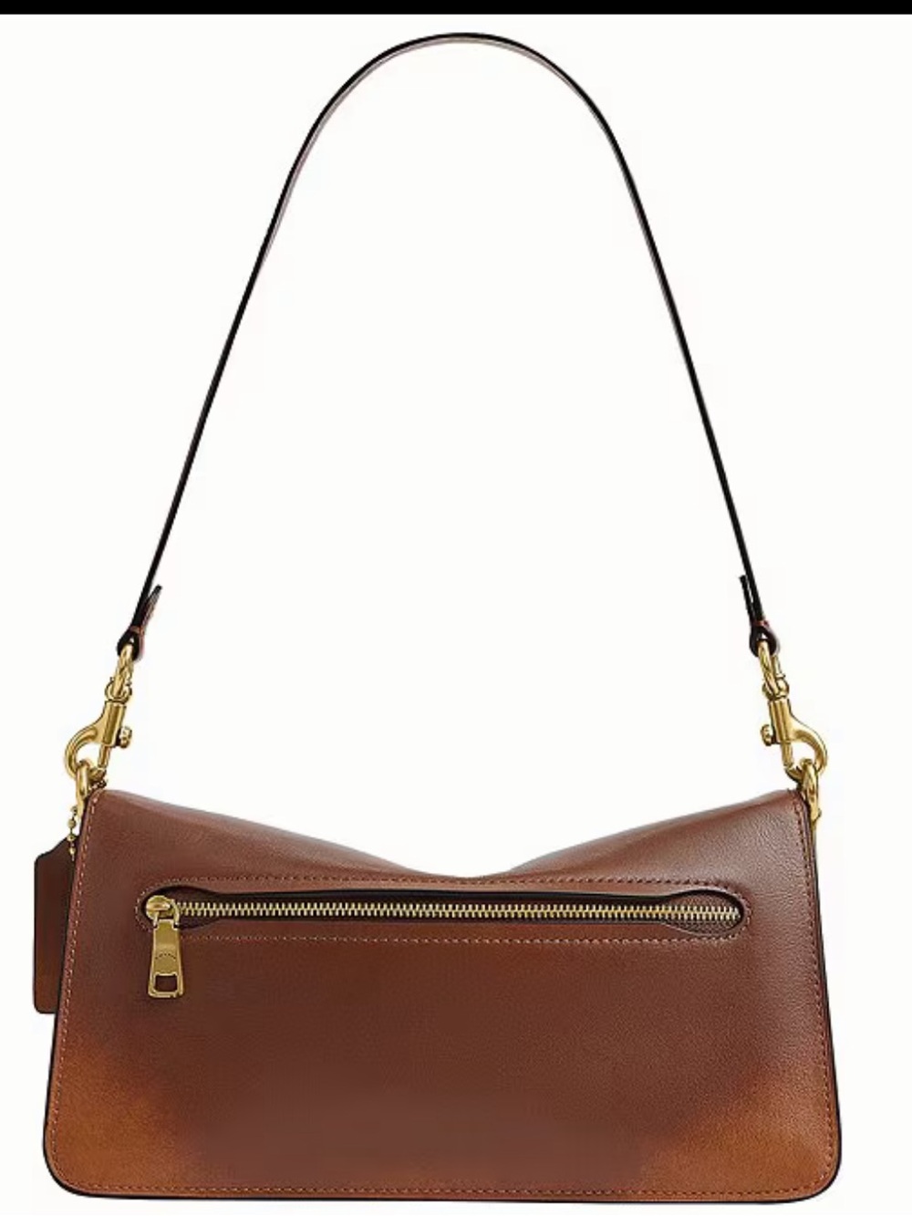 NWOT🌸COACH Tabby 26 Loved Leather Distressed Brown Shoulder Bag (Soft Tabby) - Picture 3 of 16